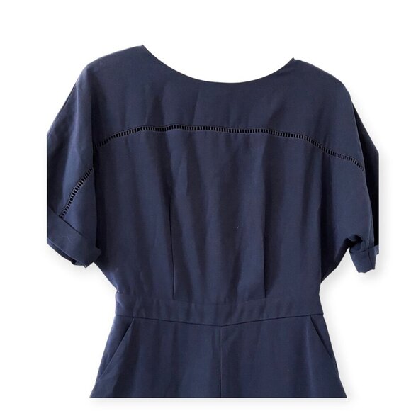 Adelyn Rae Kimono Sleeve Blue Jumpsuit, size XS - Picture 9 of 12